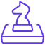 A chess piece icon